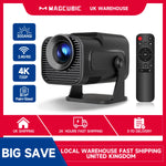 Magcubic HY320 Mini Newly Native 720P Android 11 4K Projector 300ANSI