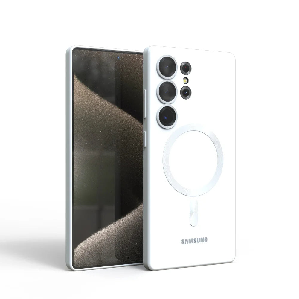 Soft Silicone Case For Galaxy S25 Ultra S25 Plus S25Ultra S21 FE S23 S24 With Camera Lens Full Covers