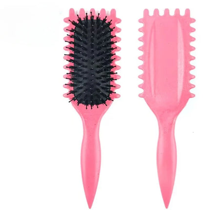 Women's Hair Comb Hollow Shaped Curly Hair Comb Multi Functional Scalp Massage And Anti-static Fluffy Hair Brush Hairstyle Tools