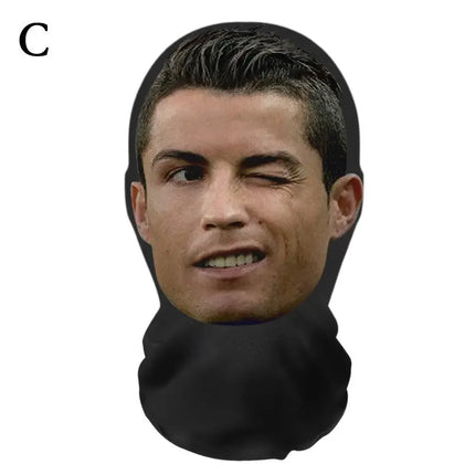 Realistic 3D Face Masks for Men Women Cosplay Mask Full Face Hip Hop Balaclava Hood Hat Headgear for Halloween Celebrity