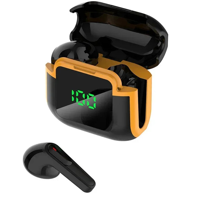 Bluetooth 5.3 Headphones TWS Wireless Earphones with LED Display Stereo Headset Touch Control Earbuds Noise Reduction