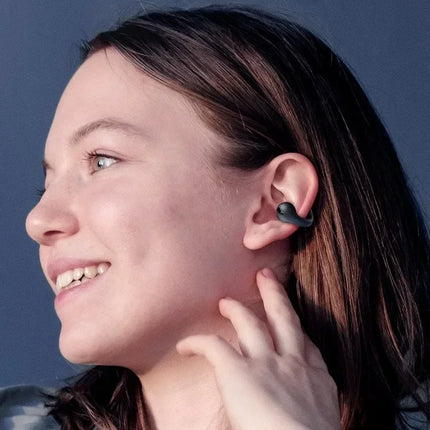 T75 Sport Bone-Conduction Bluetooth 5.3 Earphones HiFi Sound Wireless Headphones Earclip Waterproof Open Ear Headset Earring