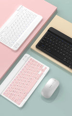 10 inch Magnetic Tablet Keyboard for iPad 2024 10.9 11 10.2 Bluetooth Rechargeable Keyboards for Xiaomi 6 Huawei Matepad 11.5