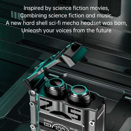 Original M25 Bluetooth Earphones TWS Wireless Headphones with LED Display Stereo Headset Touch Control Earbuds Noise Reduction