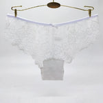 Women Briefs Sexy Full Lace Panties Hollow Out Low-waist Female Shorts Soft Solid Color Breathable Underwear Fast Ship 3pcs/lots