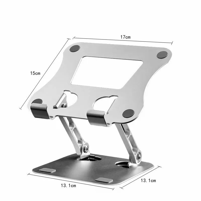 Phone Tablet Stand Adjustable Aluminum Alloy laptop Tablet up to 17 