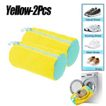 Laundry Bags Shoe Washing Machine Bag-with Zipper Laundry Bag with Rich Fluff Inside, Perfect for Sneakers and Casual Shoes