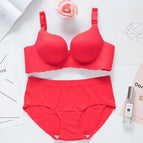 Red-2pcs / One Size / 34  75AB