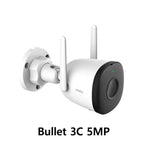 IMOU Bullet 3C 3MP5MP Wifi IP Camera Automatic Tracking IP67 AI Human&Vehicle Detection Outdoor Surveillance Security Protection