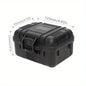 6 Sizes Black Hard Shell PP Carrying Toolbox Shockproof Portable Toolbox Secure Tools Safety Instrument Tool Storage Case