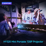 Magcubic HY320 Mini Newly Native 720P Android 11 4K Projector 300ANSI