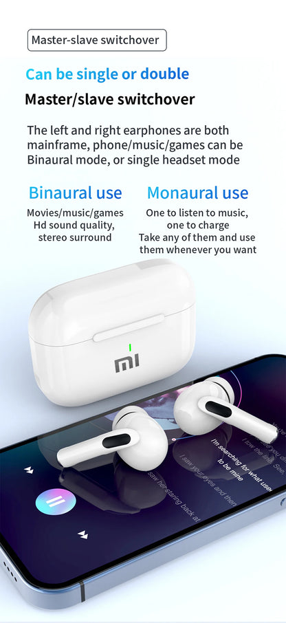 XIAOMI True Wireless Earphones E17 ANC Bluetooth5.3 Earbuds Active Noise Cancelling In Ear HiFi Stereo Headsets For Android iOS