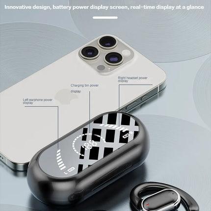 Original X91 OWS Earhook Earphones Bluetooth 5.3 Low Latency Gaming Sport Headset HiFi Stereo Noise Reduction Earbuds