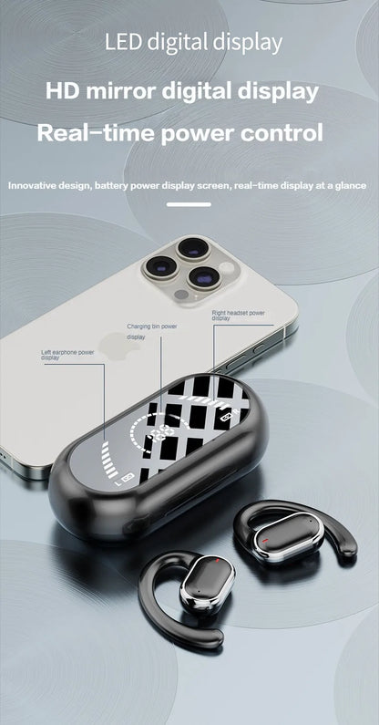 Original X91 OWS Earhook Earphones Bluetooth 5.3 Low Latency Gaming Sport Headset HiFi Stereo Noise Reduction Earbuds