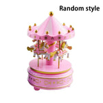 Carousel Music Box, Children's Music Box, Creative Toys, Cake Baking Decoration, Christmas Decoration, Birthday Gift