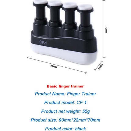 Finger Trainer Exerciser Hand Grip  Finger Piano Guitar Finger Sensitivity Strength Power Practice Trainers