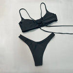 Push Up Bikinis 2025 Sexy Women Swimsuit Swimwear Female Bikini Set Bandage Biquini Bathing Suit Swimming Suits Beachwear