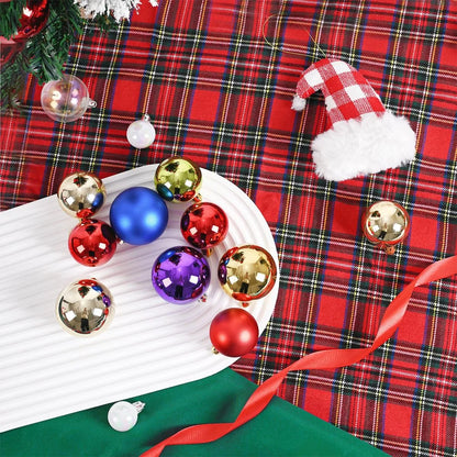 24Pcs 6CM Christmas Balls Decorations Hanging Christmas Tree Ornaments Pendants for Home Party Decor 2025 New Year Navidad Decor