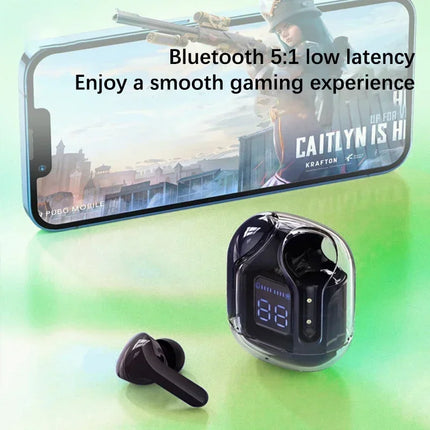 T2 TWS Wireless Earphone Bluetooth 5.3 Headphones Sport Gaming Headsets Noise Reduction Earbuds Bass Touch Control
