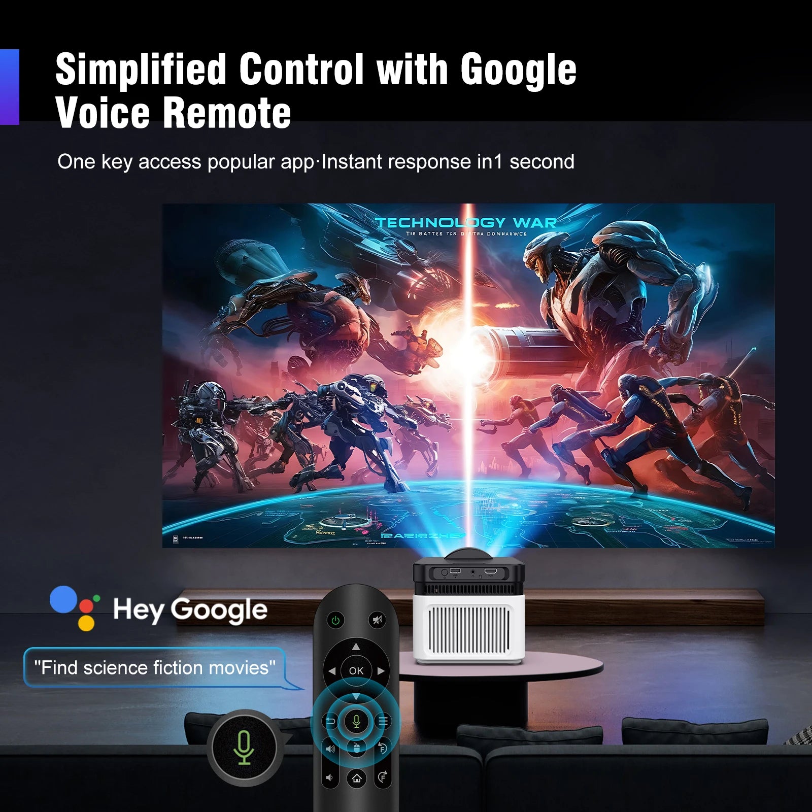 Magcubic 900ANSI HY450 8K Ultra Short Throw Projector With Auto Offset 1080P BT5.4 Electronic Focus WiFi6 AllwinnerH726 Voice