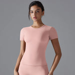 Yoga Vest Training Fitness Top Windproof Running Suit Solid Colour Cycling Fitness Quick Dry Women's Sweatshirt