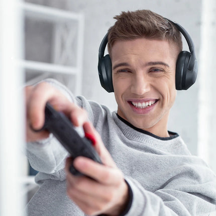 HAYLOU S35 ANC Wireless Headphones Over-ear 42dB ANC Headphone Bluetooth 5.2 40mm Dynamic Driver 60-hour Battery Life Earphones