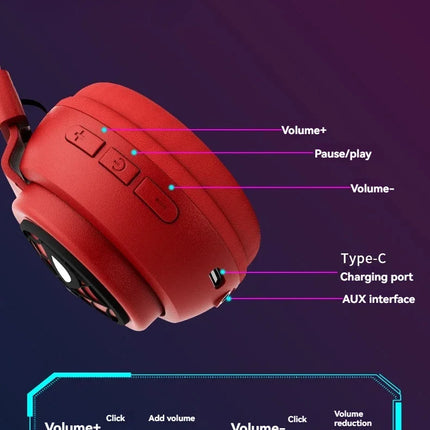 Disney Headphones Foldable HIFI Sound Bluetooth Headsets Spider-Man Series Wireless Earphones Bluetooth for Kids Anime Cartoon