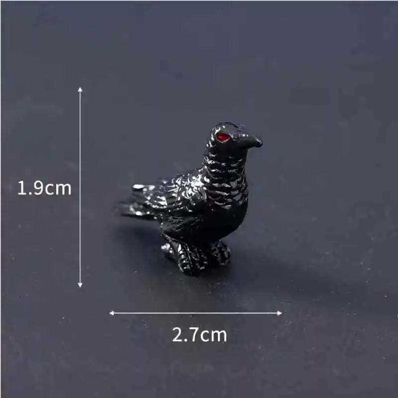 Halloween Decoration Maple Leave Ghost Desktop Ornaments Mini Skull Luminous Horror Eyeball Halloween Party Favors Home Decor