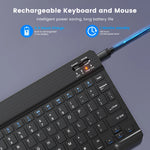 Wireless Keyboard Bluetooth-compatible Keyboard For Android IOS Windows Mini 78-Key Gaming Keybaord for PC iPad Tablet Keyboard