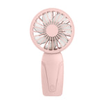 Portable Handheld Small Fan ABS Lightweight Cute Appearance USB Rechargeable Mini Fan For On Go Cooling Portable Mini Pocket Fan