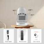 Magcubic HY300 Ultra Portable Projector with Speaker Electronic Focus 4K 300ANSI