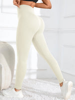 High Waisted Seamless Yoga Leggings, Ribbed Sportswear Tights, Fitness Apparel for Women, Gym and Casual Wear For Fall & Winter