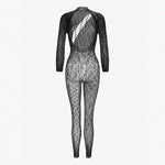 Crotchless Sex Bodysuits Transparent Bodystocking Hollow Bold Body Suit Backless Pantyhose Erotic Costumes Sexy Fishnet Lingerie