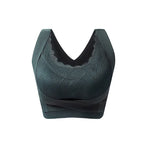 FallSweet Push Up Bra for Women Seamlesss Sport Bras Top Comfort Without Underwire Bralette Sexy Cross Back Bra Brassiere Femme