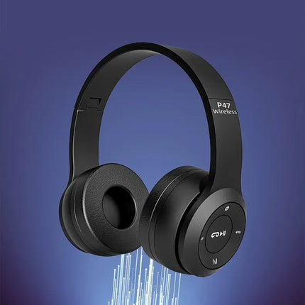 Stereo P47 Headset 5.0 Bluetooth Headset Folding Series Wireless Sports Game Headset