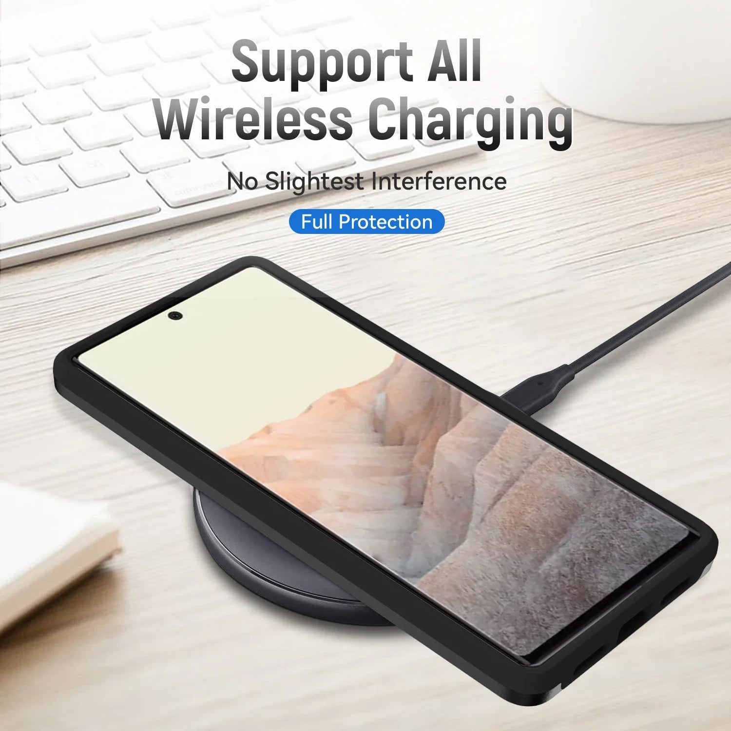 Heavy Duty Rugged Armor Shockproof Case For Google Pixel 8 7 6 Pro 6A 7A 8A Soft TPU Hard Plastic Protective Back Cover Fundas