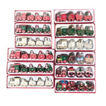 Christmas Wood Train Decoration,Christmas Ornaments With Moving Train,Home Noel,Happy New Year 2025 Gifts