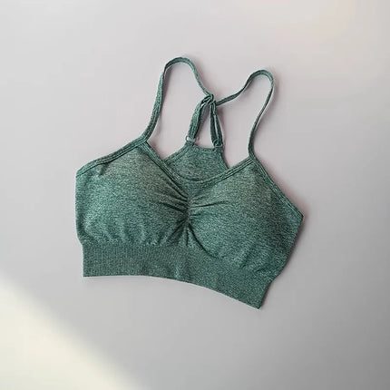 Women'sGym Tracksuit Fitness Yoga Sets Sportswear Workout Bra+High Waist Leggings Gym Clothing Seamless Bra Suit Sports Suits