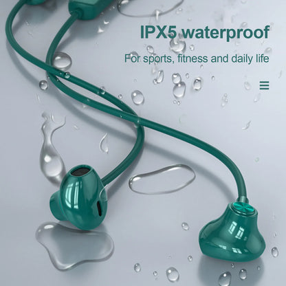 New Lenovo SH1 Wireless Earphone Bluetooth 5.0 Chip HIFI Sound Quality IPX5 Waterproof Sports Headset Magnetic Neckband Earbuds