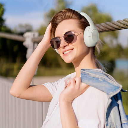 HAYLOU S35 ANC Wireless Headphones Over-ear 42dB ANC Headphone Bluetooth 5.2 40mm Dynamic Driver 60-hour Battery Life Earphones
