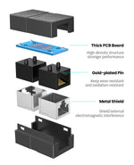 UGREEN RJ45 Connector Network Ethernet Extender Extension for Cat7 Cat6 Cat5e Ethernet Cable Adapter Gigabit Female to Female