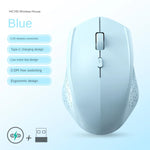 Bluetooth 5.2 Mouse 2.4G Wireless Mouse Dual-Mode Silent Mouse Rechargeable Gaming Mouse 1600DPI For Laptop Computer Win Mac OS