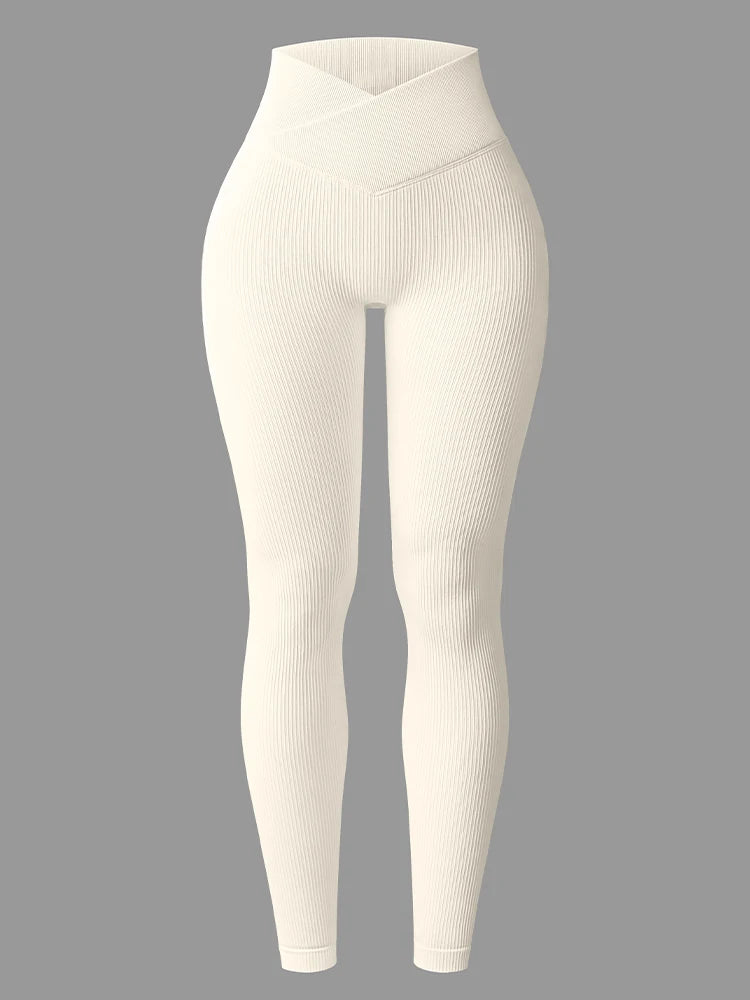 New Winter Women Yoga Pants High Waist Buttock Lifting Seamless Sports Yoga Clothes