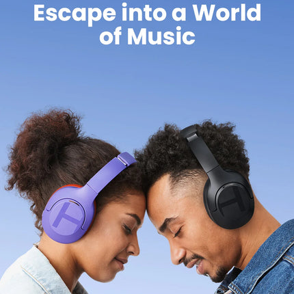 HAYLOU S35 ANC Wireless Headphones Over-ear 42dB ANC Headphone Bluetooth 5.2 40mm Dynamic Driver 60-hour Battery Life Earphones
