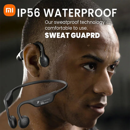 Xiaomi A18 Bone Conduction Earbuds Neckband Wireless Bluetooth 5.3 TWS Over Ear Earphone IP56 Waterproof Sport Headset With Mic