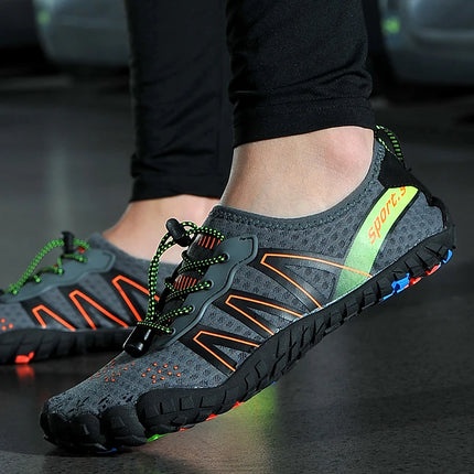 Men Water Swimming Shoes Women Sneakers Barefoot Beach Sandals Upstream Aqua Shoes Quick-Dry River Sea Diving Gym