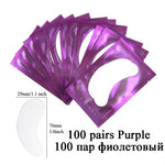50 Pieces Of Hydrogel Eyelash Patch Grafting Eyelashes Isolating Pad Eyelash Patch Beauty  Moisturizing Eye Mask for Long-lastin