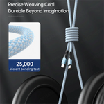 NNBILI 240W USB C Cable Power Wire QC4.0 for MacBook Samsung iPhone 15 16 USB C to C PD Cable 48V5A Fast Charging Type C Cable