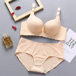 2025 New Extreme Push Up Bra 8cm Pads Small Bust Double Cup Padding Wireless Adjustable Plunge Bra Seamless Lift & Natural Shape