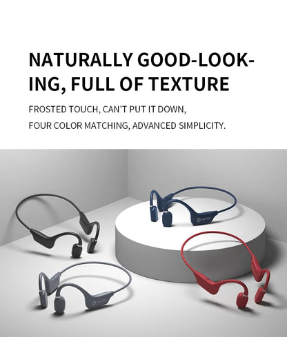 #Sanag A5X Bone Conduction Wireless Sport Headphones Bluetooth Open Ear Design Earphone 3D Stereo Sound Headset